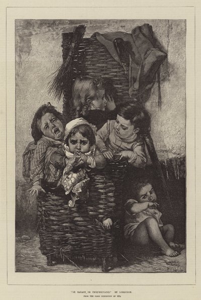 لا باجاج دو كروكميتين ، من معرض باريس عام 1874 بواسطة تيموليون ماري لوبريشون